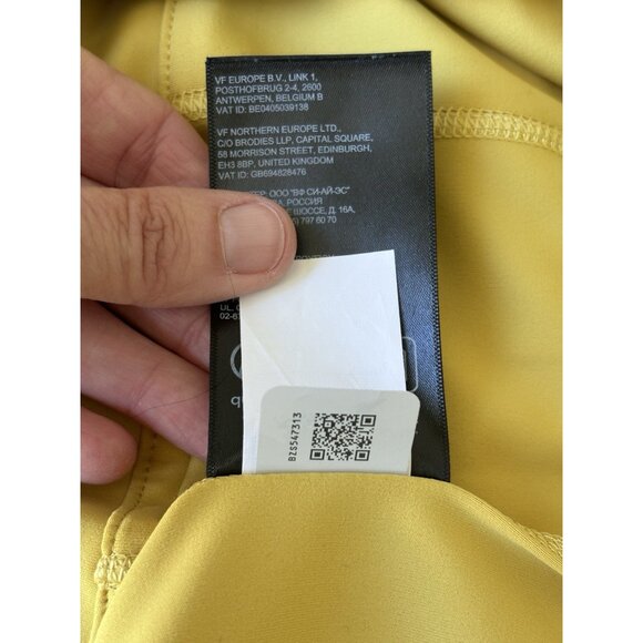 The North Face women’s Yellow Spring Peak skort sz L  Skirt Shorts - Picture 9 of 12